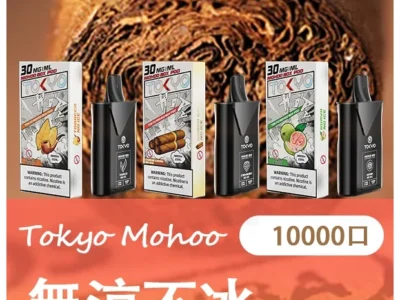【無涼系列】東京魔盒TOKYO MOHOO BOX電子煙煙彈丨12ML大容量、10000口