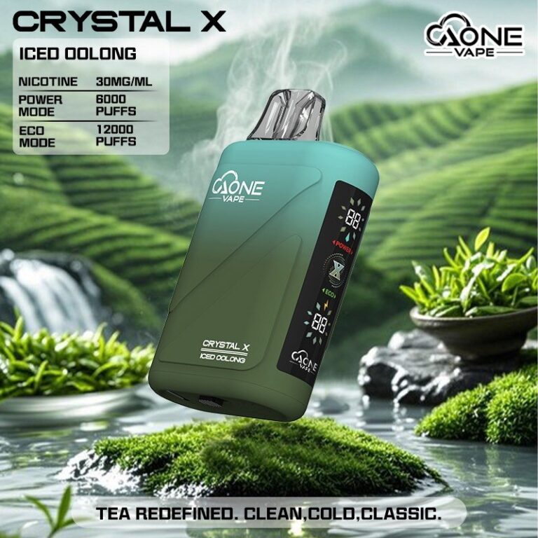 AONE VAPE Crystal 水晶二代一次性電子煙 | 12000口耐抽不走味:圖片 6