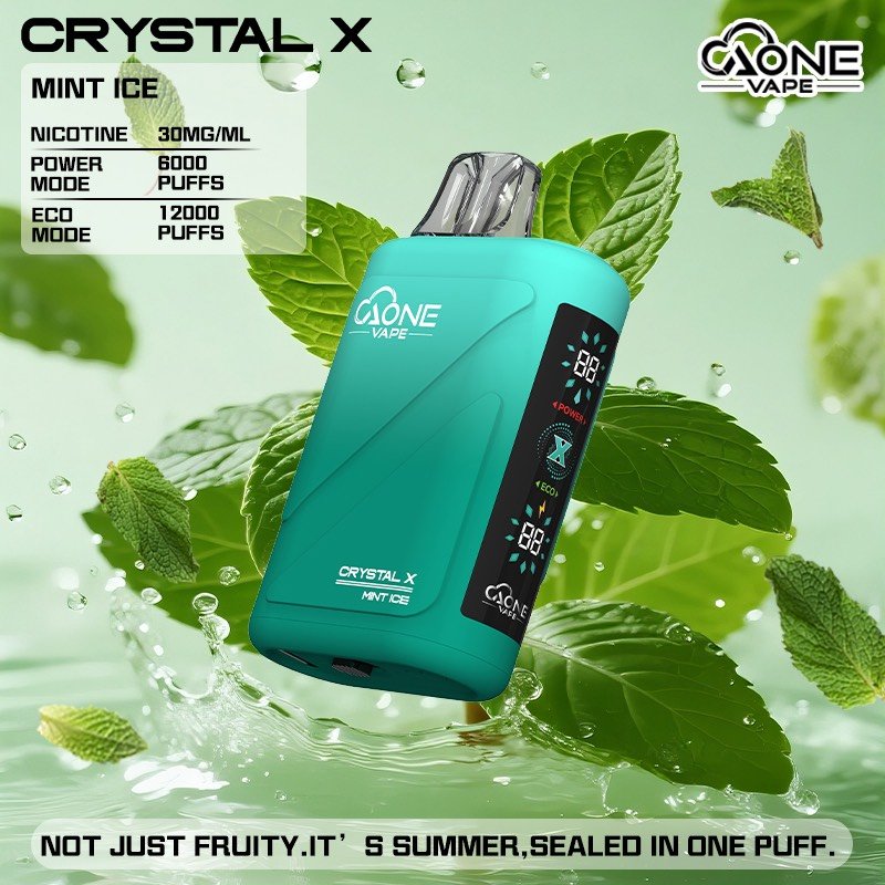 AONE VAPE Crystal 水晶二代一次性電子煙 | 12000口耐抽不走味:圖片 10