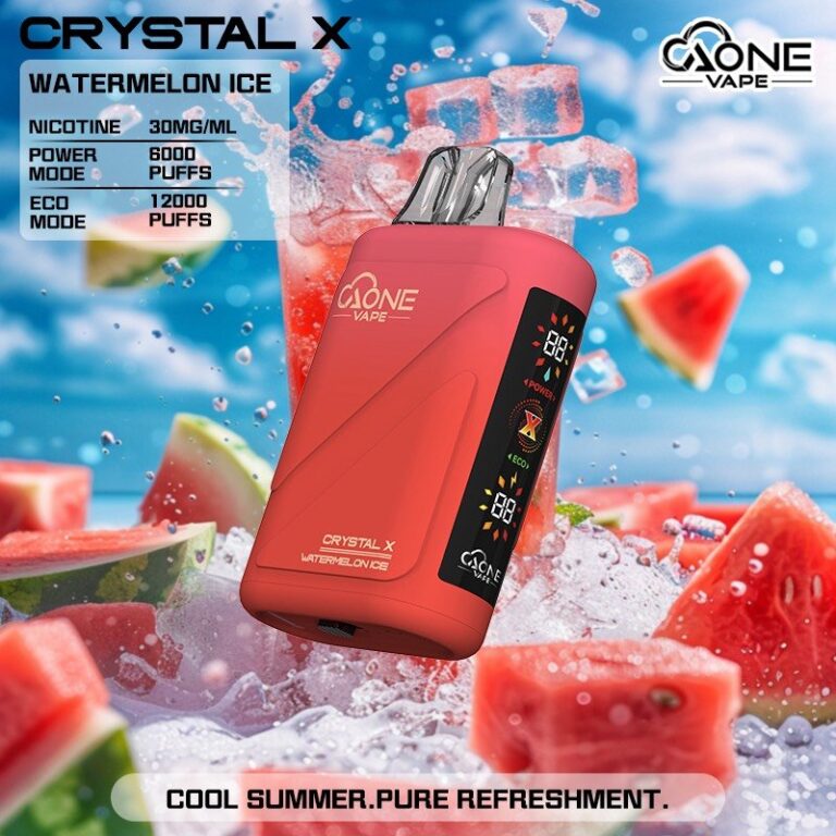 AONE VAPE Crystal 水晶二代一次性電子煙 | 12000口耐抽不走味:圖片 5