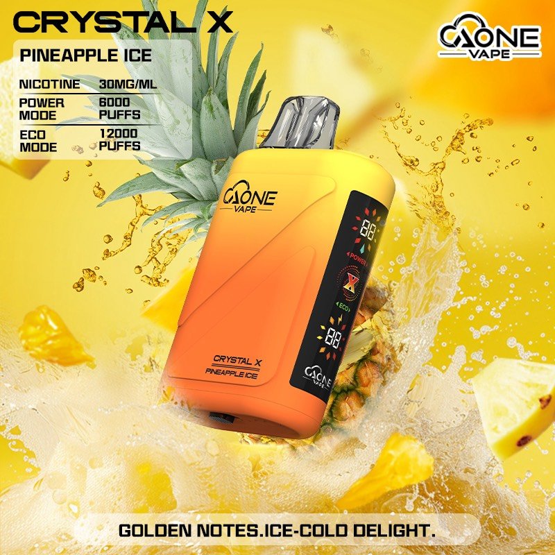 AONE VAPE Crystal 水晶二代一次性電子煙 | 12000口耐抽不走味:圖片 9