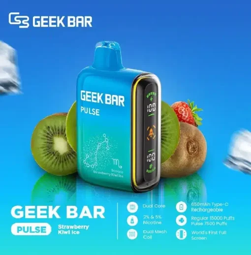 【現貨供應】Geek Bar Pulse 15000口歐美爆款|拋棄式小煙人氣首選:圖片 5